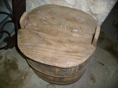 Saloir en bois