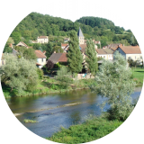 Bourg de Charbonnat (photo commune de Charbonnat)