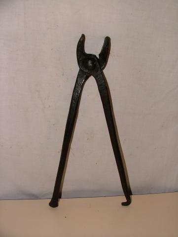 Pince De Forgeron 50 Cm – Mâchoires Carrées En Acier Forgé – Outil Pro (sans Marque, Sans Emballage)