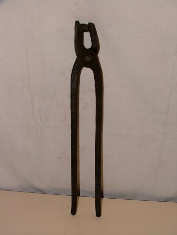 Lot De 3 Pinces De Forgeron / Tenailles - Métal 300 Mm - Outils D'occasion